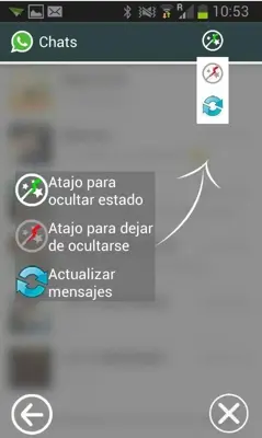 Hide WhatsApp Status android App screenshot 4